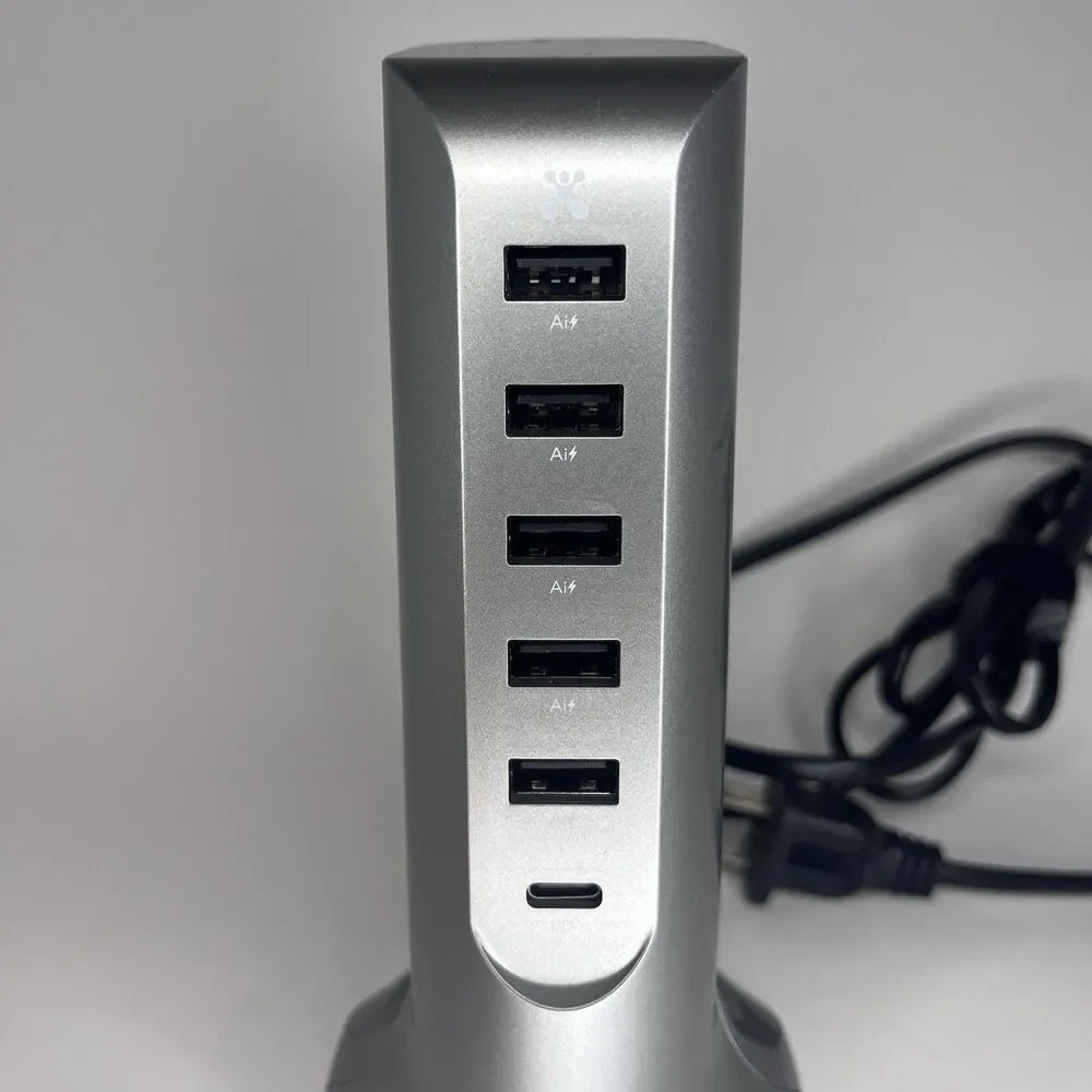 Atomi Charge Tower 5-Port USB + One C Port